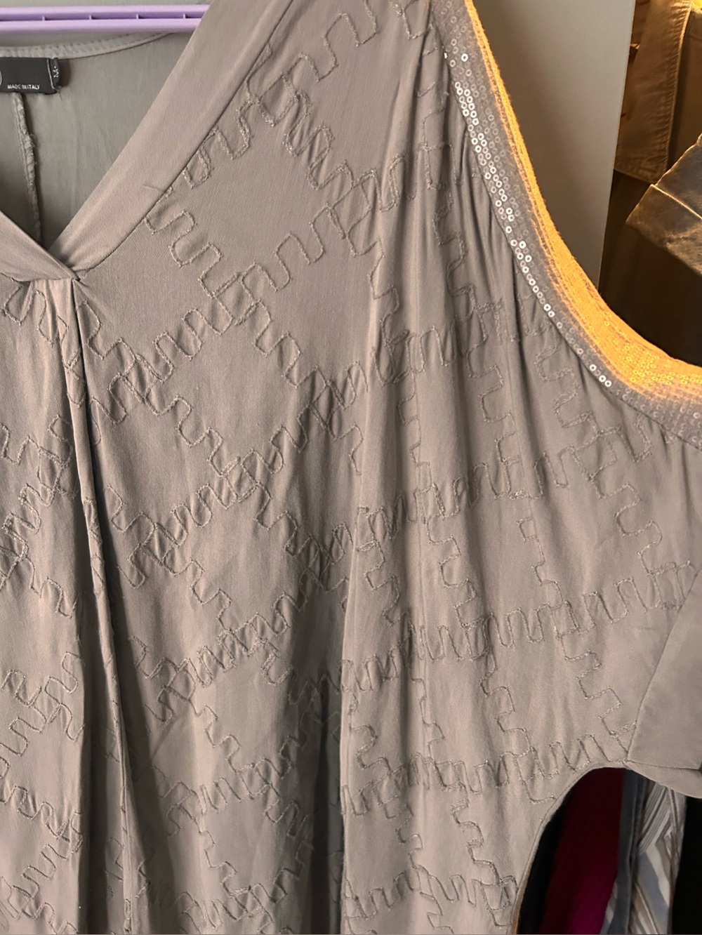 Made in Italy very oversized tunic - Picture 4 of 10